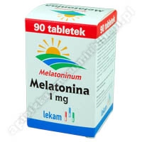 Melatonina LEK-AM tabl. 1mg 90tabl.(pojem.