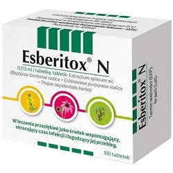 Esberitox 100 tabletek