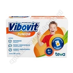 Vibovit Junior pomarańcz. prosz.30 sasz. *