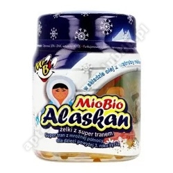 MioBio Alaskan Żelki z super tranem 30 sztuk *