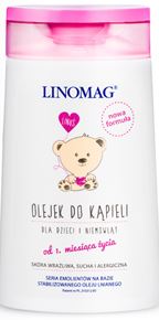 Linomag Olejek do kąpieli dla dzieci i niemowląt 200 ml