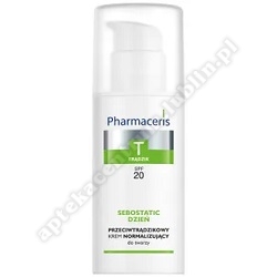 PHARMACERIS T SEBOSTATIC DZIEŃ Krem matujący SPF20 50ml *