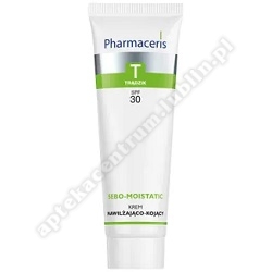 PHARMACERIS T SEBO-MOISTATIC KREM NAWILŻAJĄCO-KOJĄCY SPF 30,50 ml *