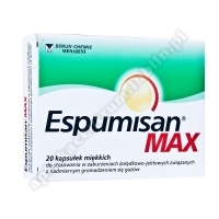 Espumisan MAX  kaps.miękkie 20 kaps.