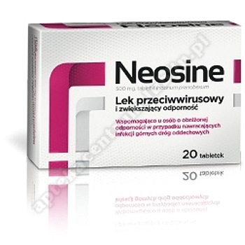 Neosine tabl.powl. 0,5 g 20 tabl.