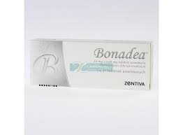 Bonadea tabl.powl. 0,03mg+2mg 21 tabl.LEK WYDAWANY NA RECEPTĘ LEKARSKĄ-TYLKO ODBIÓR OSOBISTY