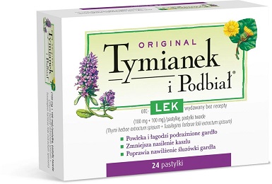 Tymianek i Podbiał pastyl.tw 24  past
