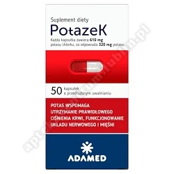 Potazek  0,61g 50kaps.*