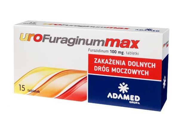 UroFuraginum Max tabl. 0,1 g 15 tabl.