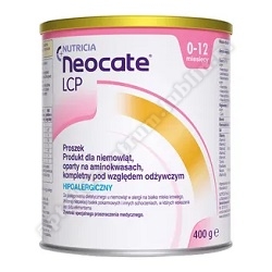 Neocate LCP 0-12 miesięcy, 400 g *