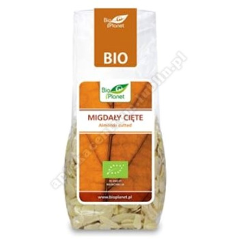 Płatki migdałowe migdały cięte BIO 100g BIO PLANET