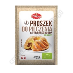 Proszek do pieczenia bezglutenowy BIO 12g AMYLON *