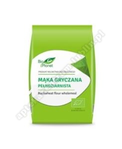 Mąka gryczana pełnoziarnista BIO 500g BIO PLANET