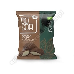 Migdały w surowej czekoladzie BIO 70g COCOA *