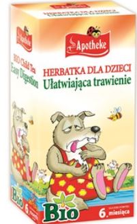 Herbatka dla dzieci na trawienie (koper włoski, melisa, mięta)