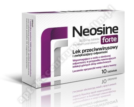 Neosine Forte tabl. 1 g 10 tabl.