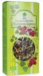 Herbatka lipowo- malinowa BIO 80 g DARY NATURY