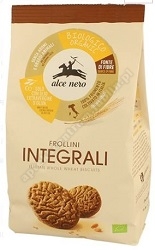 Herbatniki pełnoziarniste BIO 350g ALCE NERO*