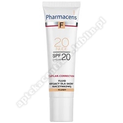 PHARMACERIS F Fluid kryjący dla skóry nacznk. 20 NUDE *