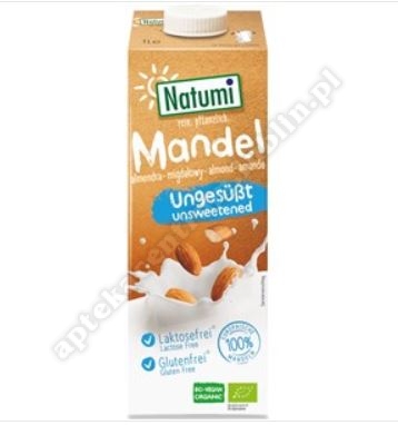 Napój migdałowy  bezglutenowy BIO 1L NATUMI *