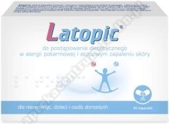 Latopic kaps. 90 kaps. Przechowywać 2-8 st.C. Poza lodówką spożyć w przeciągu 1 msc.