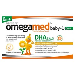 OMEGAMED Baby+D 6m+ kaps.twistoff 30kaps.(600 j.m) *