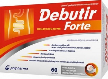 Debutir Forte 0,3 g 60 kaps. *