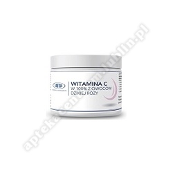 WITAMINA C Z DZIKIEJ RÓŻY W PROSZKU 300 g - JANTAR *