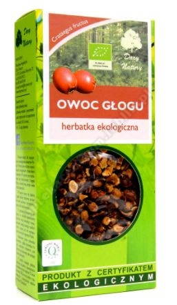 HERBATKA OWOC GŁOGU BIO 100 g - DARY NATURY