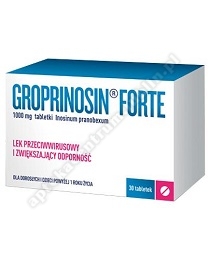 Groprinosin Forte tabl. 1 g 30 tabl.