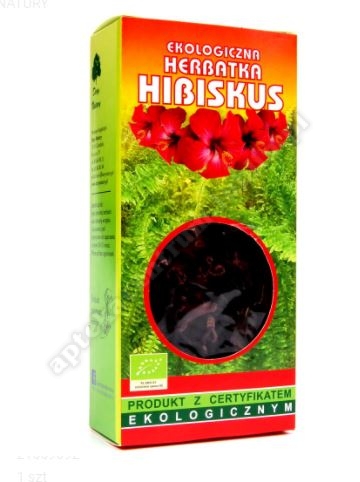 HERBATKA HIBISKUS BIO 50 g - DARY NATURY