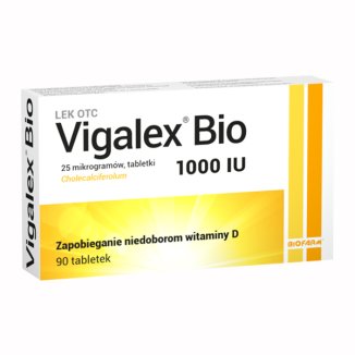 Vigalex Bio tabl. 1 000 I.U. 90 tabl.