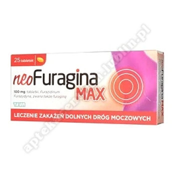 neoFuragina Max tabl. 0,1 g 25 tabl.