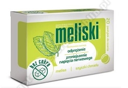 Meliski pastyl.do ssania 20 pastyl. *