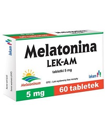 Melatonina tabl. 5mg 60tabl.