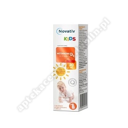 Novativ Kids Witamina D3 w kroplach 20ml *