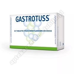 Gastrotuss tabl.do żucia 24 tabl.