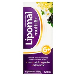 Lipomal Multi 6+ płyn 120 ml *