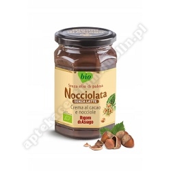 Nocciolata Bio Krem  z Orzech Lask.I Kakao Bez mleka 250g *