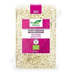 PŁATKI OWSIANE BEZGLUTENOWE BIO 1 kg - BIO PLANET *