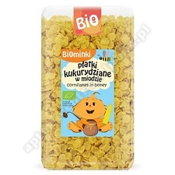 Płatki kukurydziane w miodzie bio 300g*