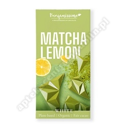 Tabliczka kakaowa herbata matcha-cytryna bezglutenowa Benjamissimo 60g*