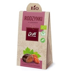 Rodzynki w czekoladzie bezglutenowe Doti 50g*
