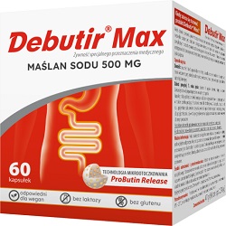 Debutir Max 60 kaps. *