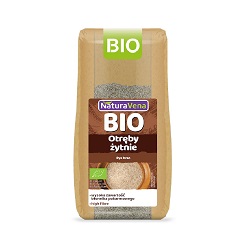 Otręby żytnie BIO 200 g - NATURAVENA *