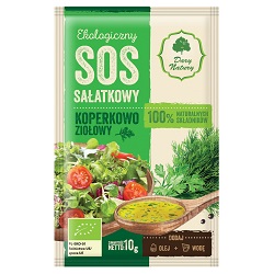 Sos sałatkowy koperkowo-ziołowy EKO 10g Dary Natury*