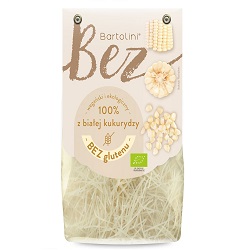 Makaron (z białej kukurydzy) krajanka bezglutenowy BIO 250 g - Bartolini*