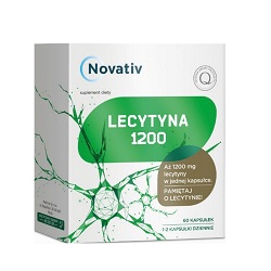 Novativ Lecytyna 1200 mg 60 kaps. *